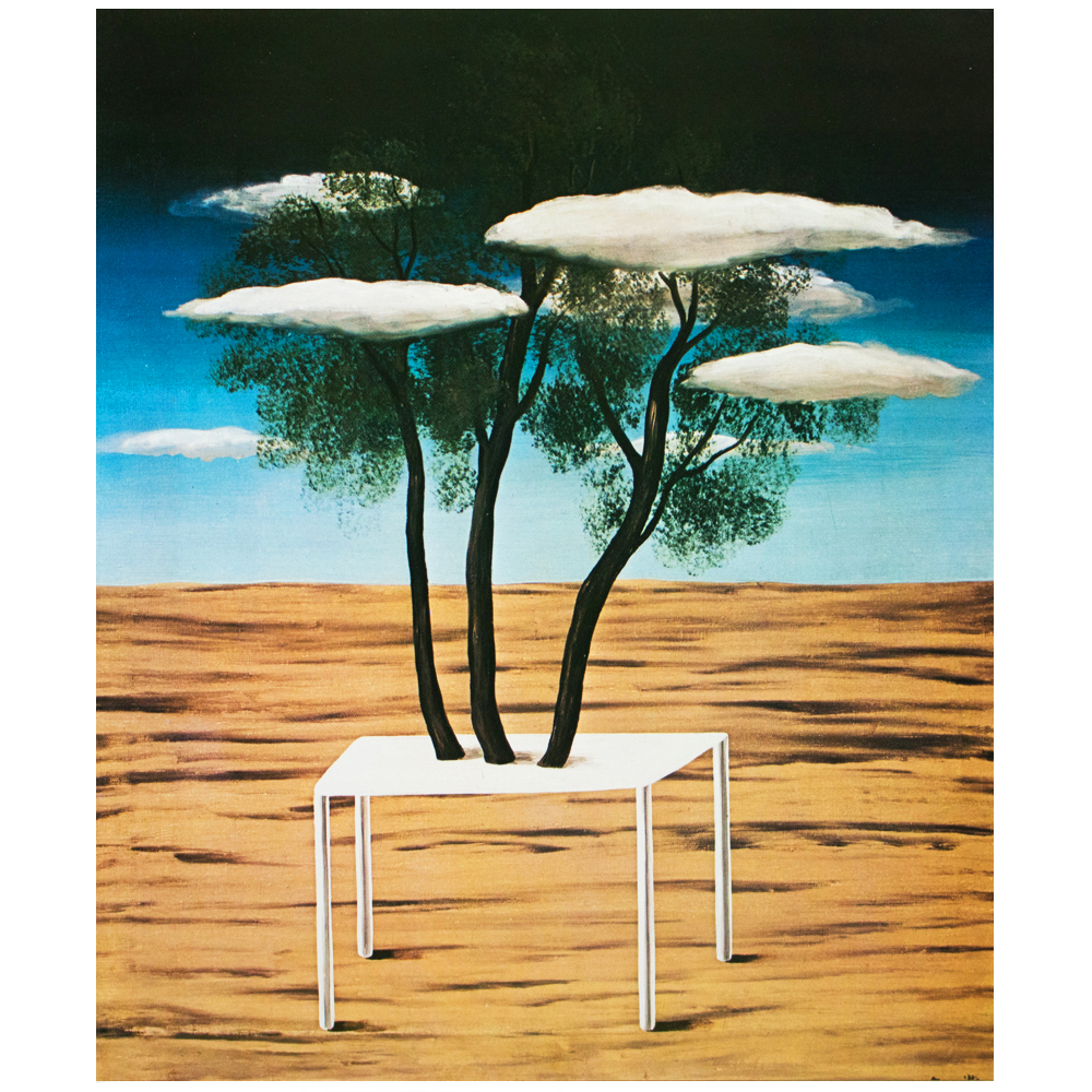 1972 René Magritte, The Oasis~P77553446