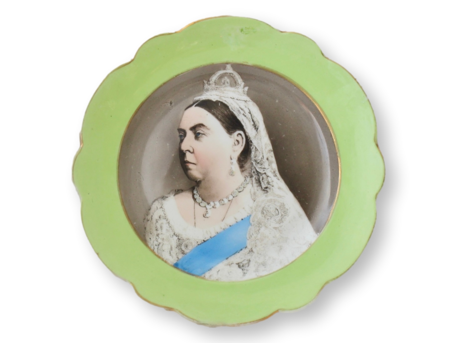 1897 Queen Victoria Jubilee Plate~P77719260
