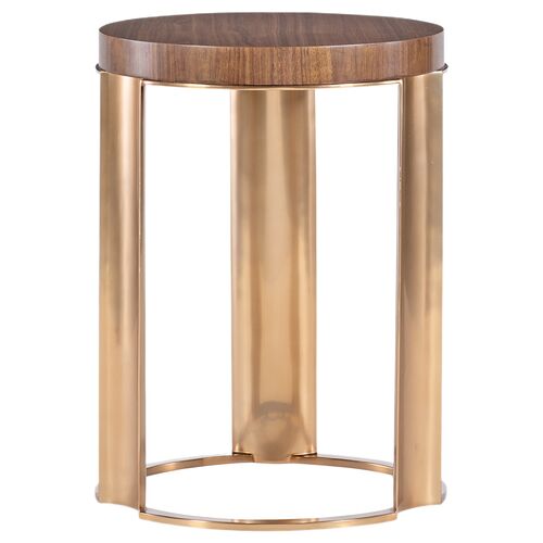 Eleana Accent Table, Medium Wood