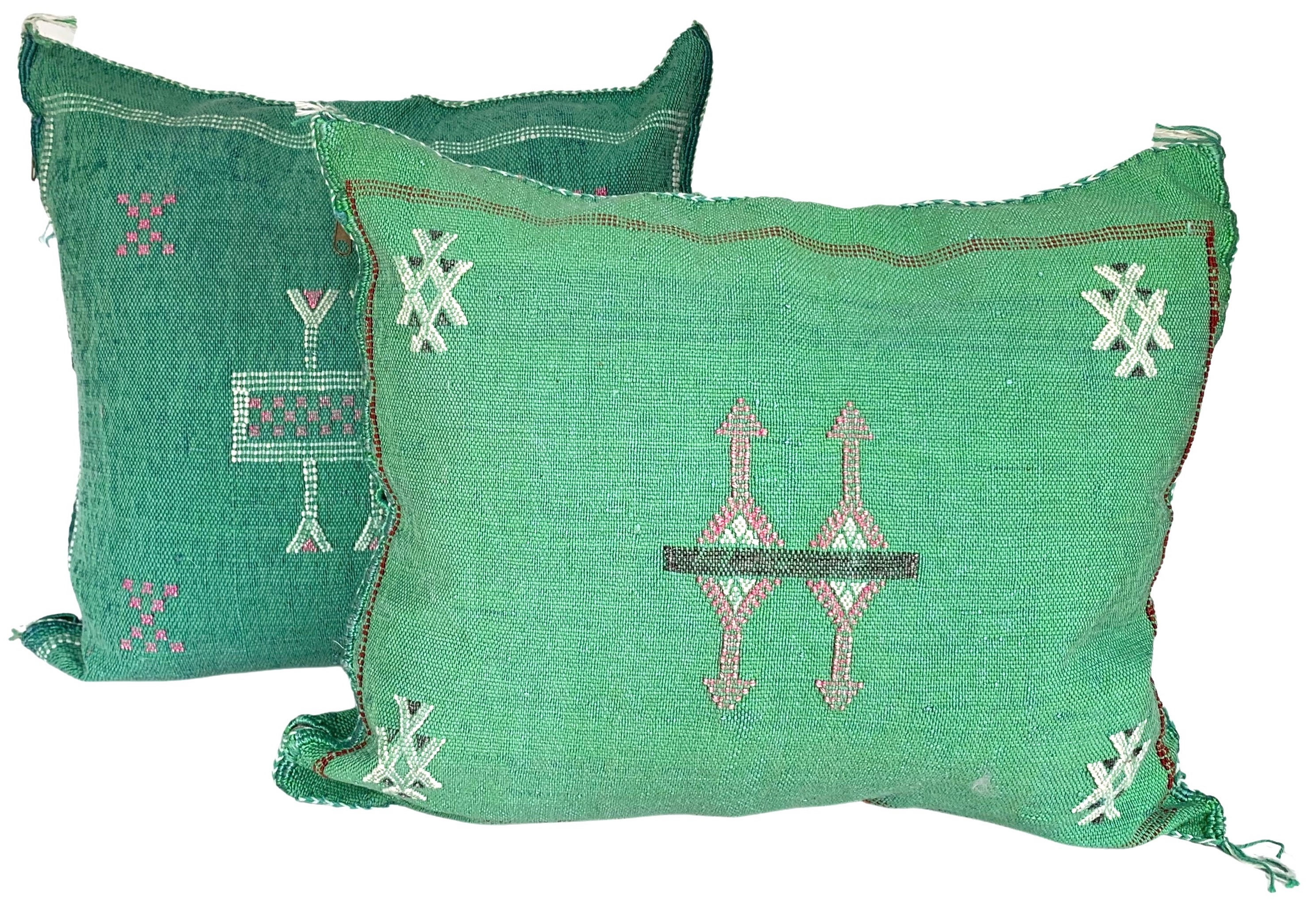 Moroccan Sabra Silk Pillows, Pair~P77659747
