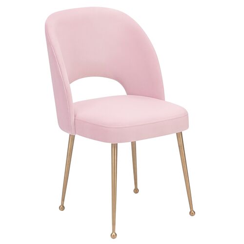 Lennon Side Chair, Blush~P64451749