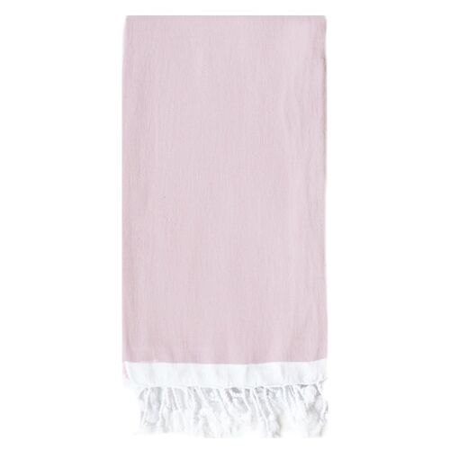 Basic Single-Stripe Towel, Light Pink~P77541999
