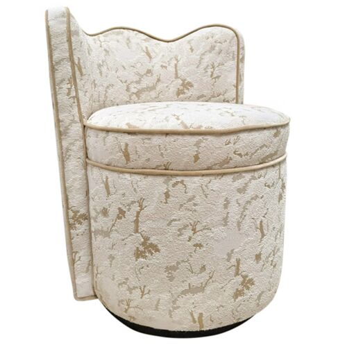 Emma Accent/Vanity Chair, North Oaks Ivory Crypton Emma Accent/Vanity Chair, North Oaks Ivory Crypton