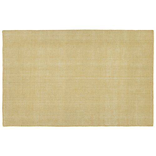Onika Flat-Weave Rug, Gold~P77413855