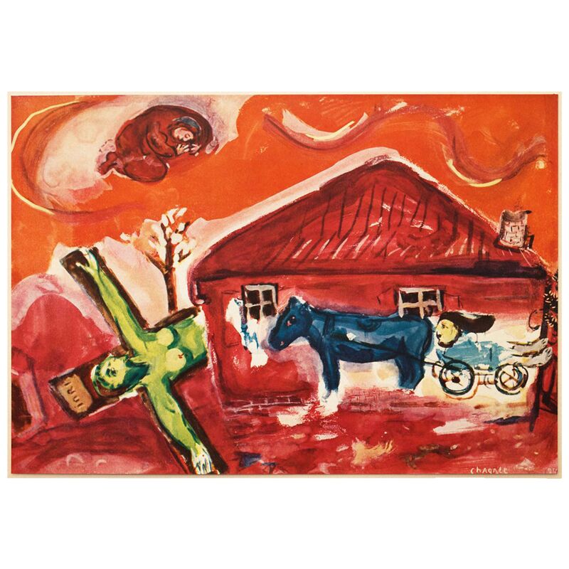 1947 Chagall Via Dolorosa w/ COA
