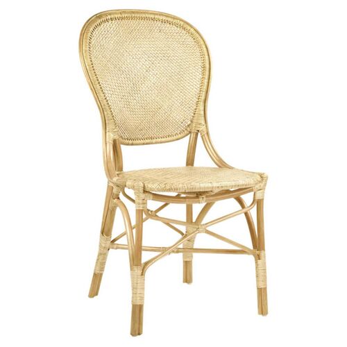 Rossini Rattan Side Chair, Natural~P77570354