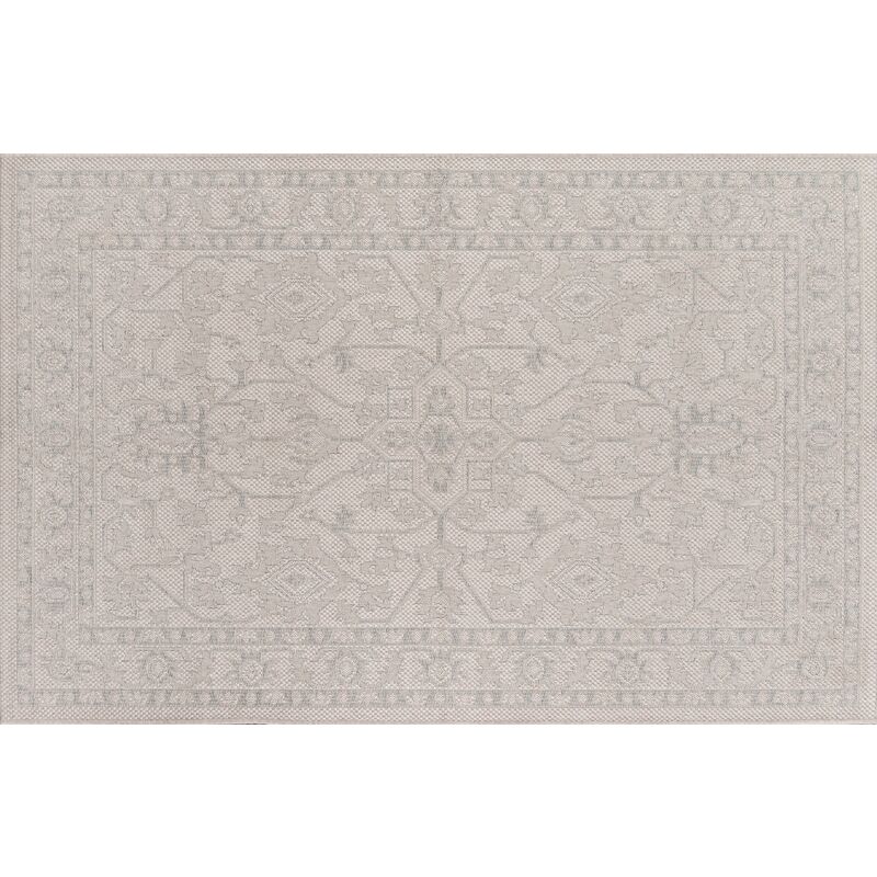 Boothbay Outdoor Rug, Gray