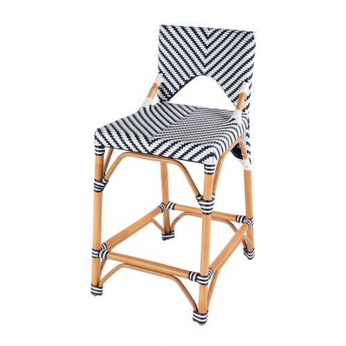 Corvus 25.25" Seat Height Rattan Counter Stool Corvus 25.25" Seat Height Rattan Counter Stool