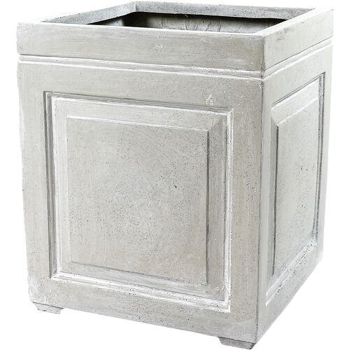 21" Panel Outdoor Planter, Weather 21" Panel Outdoor Planter, Weather