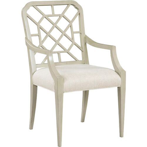 Penny Arm Chair, Graystone/Linen~P77654667