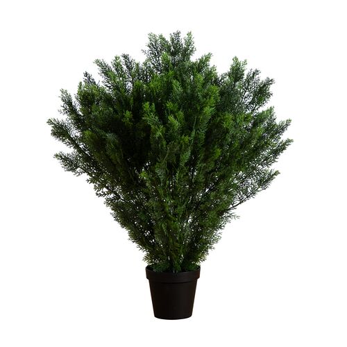 4ft. Artificial Cedar Bush UV Resistant (Indoor/Outdoor)
