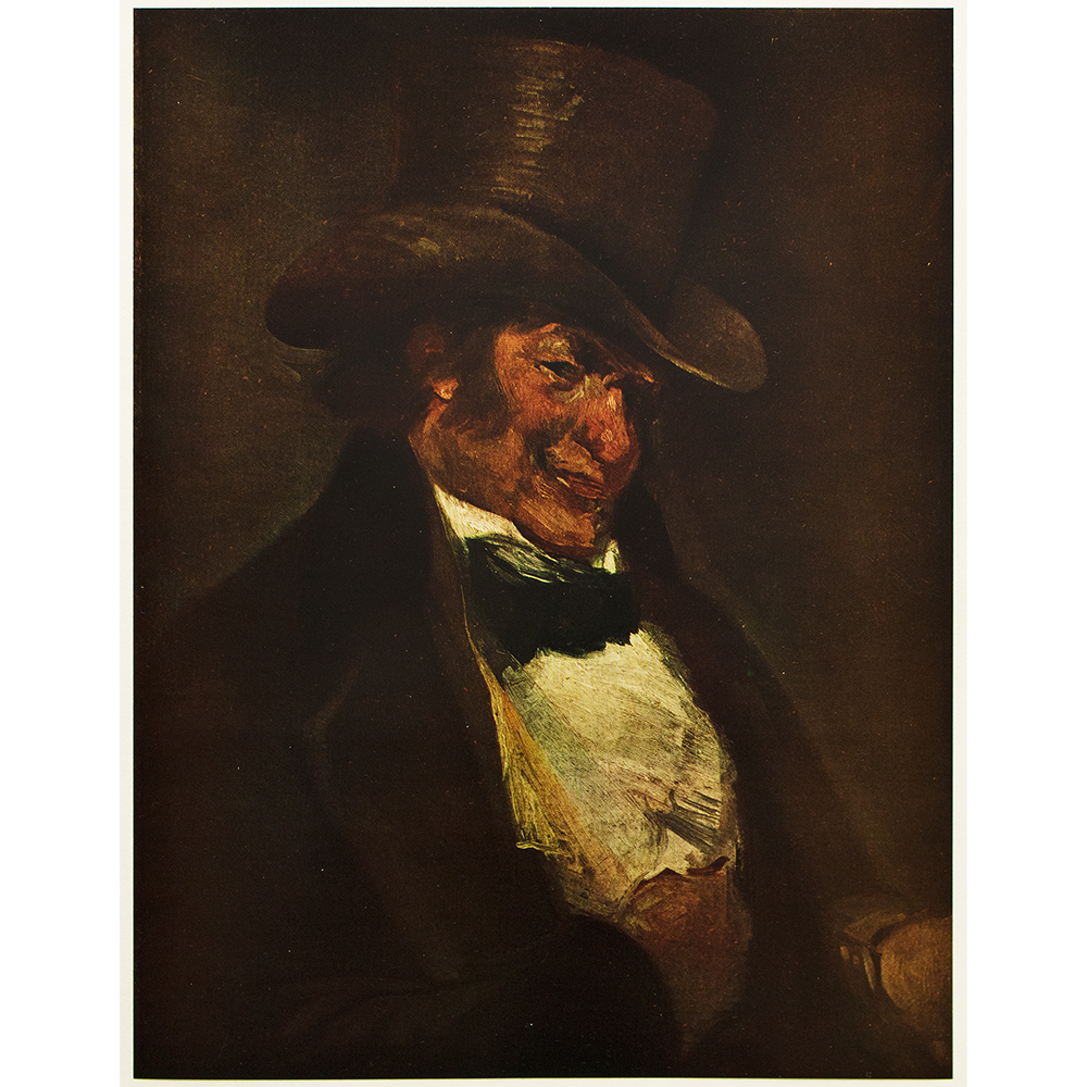 1954 Goya "Self-Portrait in a Tall Hat"~P77661013