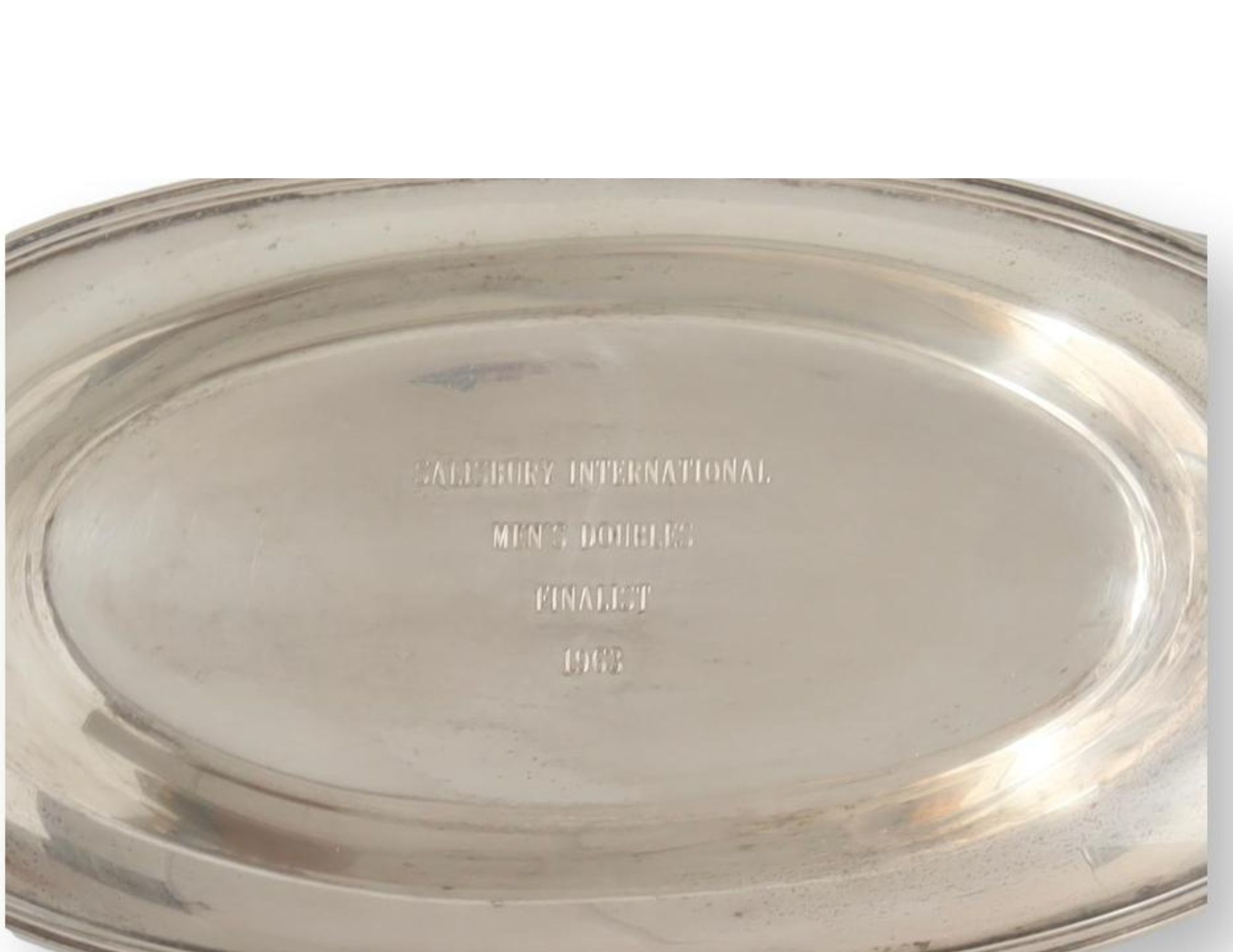 1963 Tennis Men's Mixed Doubles Trophy~P77679989