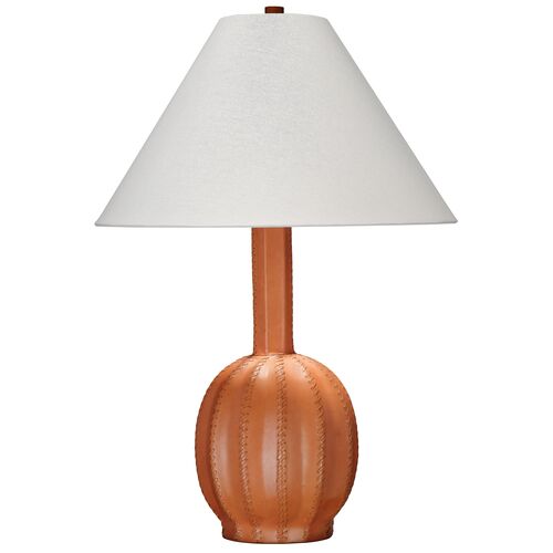 Cole Table Lamp, Orange