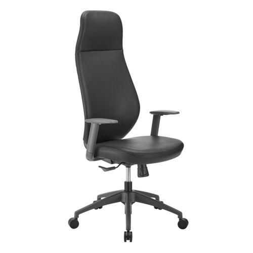 Tevin High Back Office Chair, Black