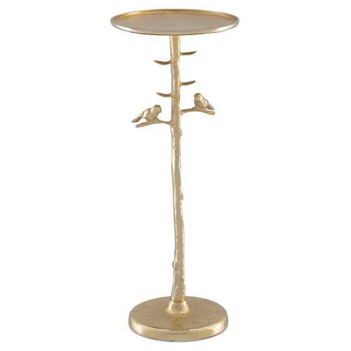 Plaf Bird Drink Table, Gold~P77596032