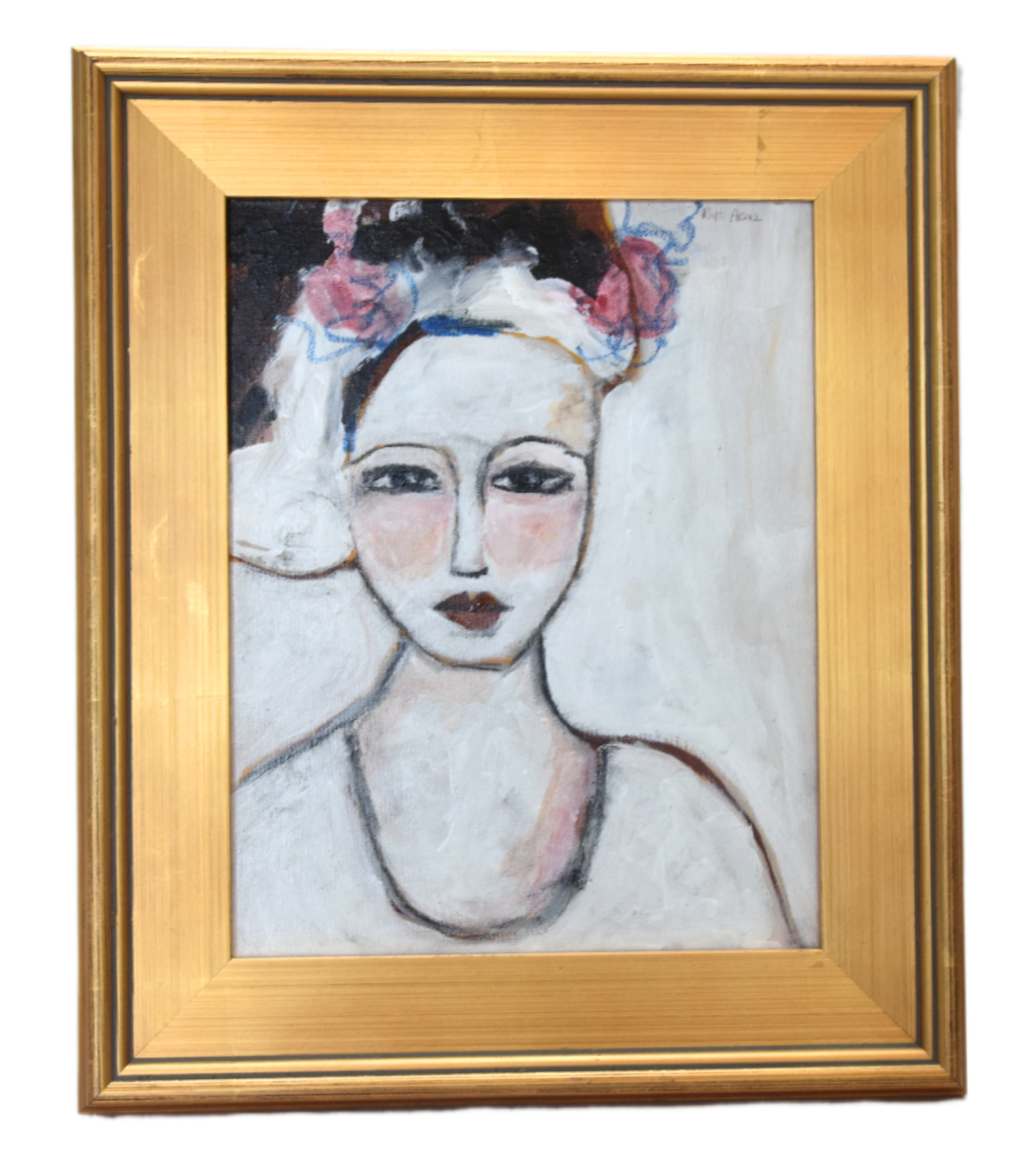 Chic French Woman Painting Ruth Arenz Chic French Woman Painting Ruth Arenz~P77743429