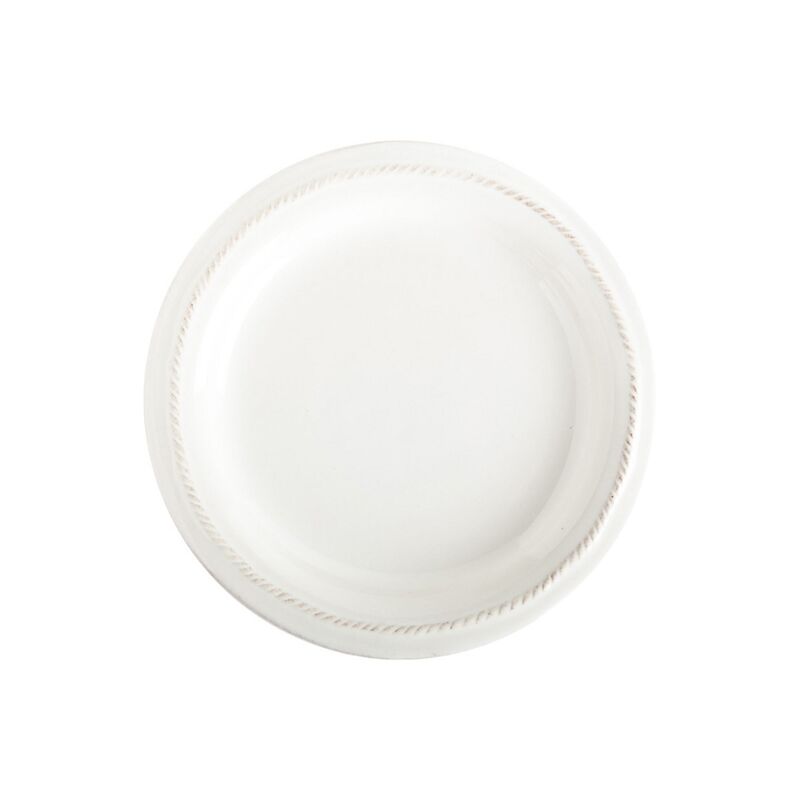Berry & Thread Cocktail Plate, White