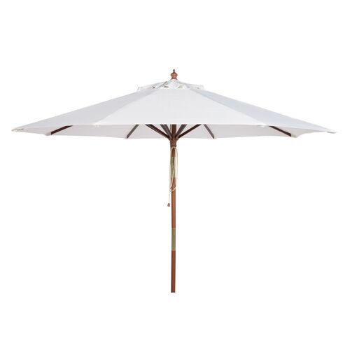 Hannah Outdoor Patio Umbrella, White~P61638600