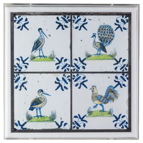 Aviary Tile I Print, 20" x 20"