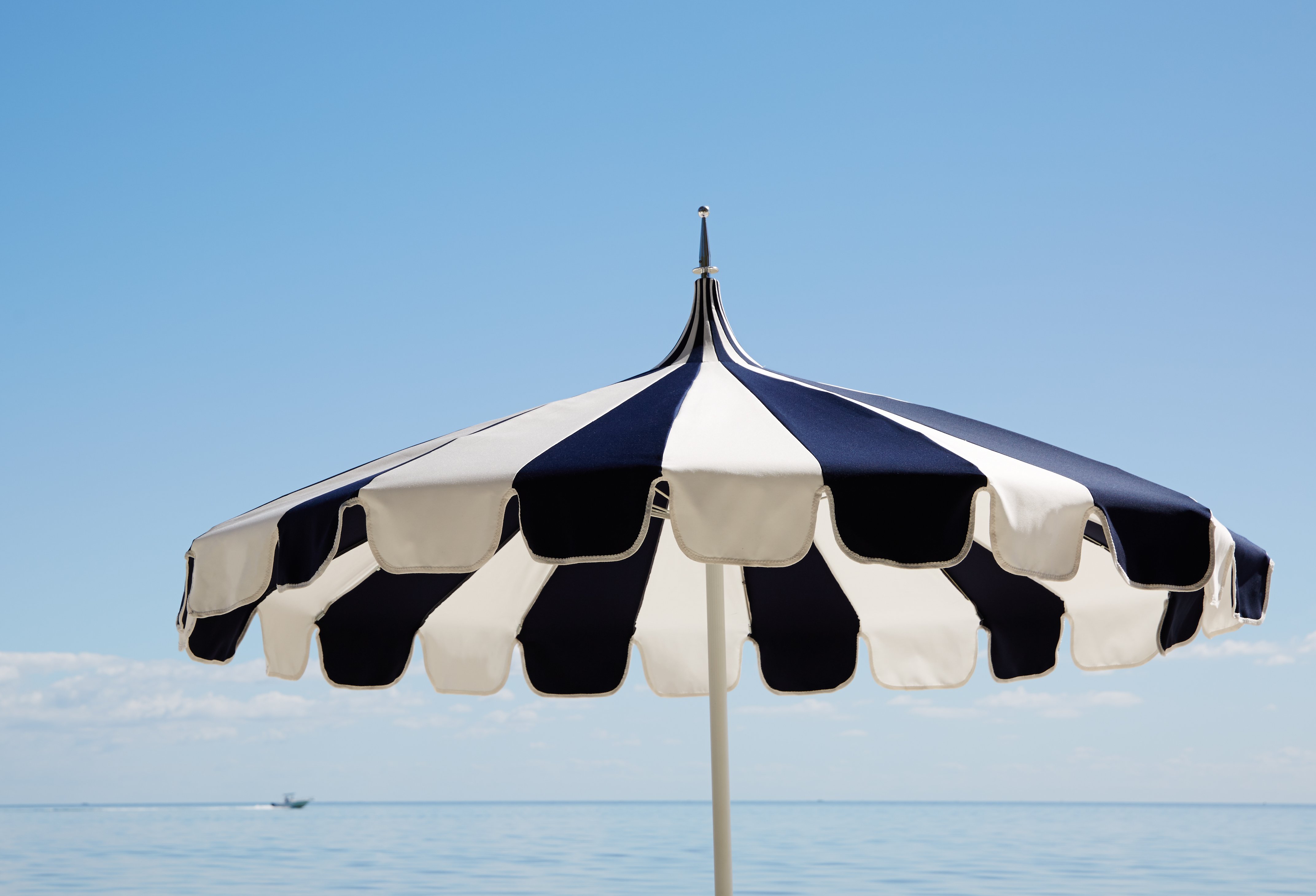 black and white pagoda patio umbrella California 8.5' Rd. Style Umbrella, Pole, Black/Natural : Patio, Lawn & Garden dyed acrylic cover California Umbrella Pagoda Series 8.5
