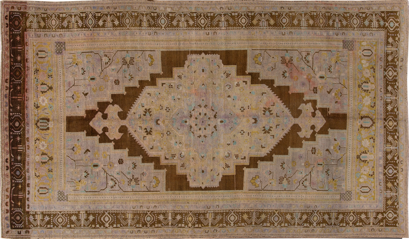 Antique Asian Khotan Rug, 7'5" x 12'8"~P77663793