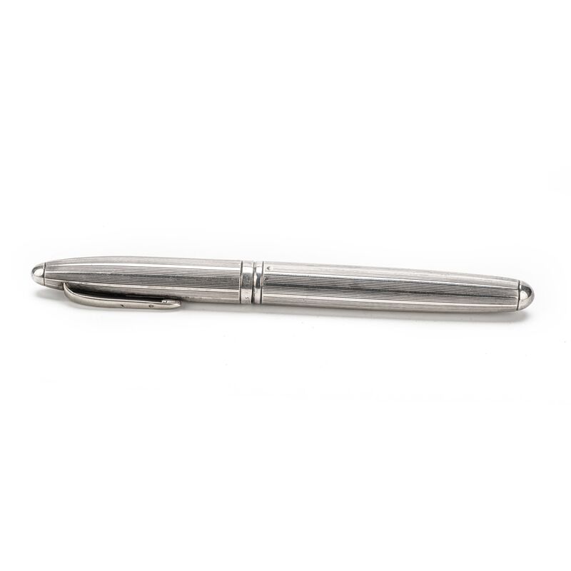 Hermès Silver Ballpoint Pen
