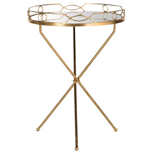 Harvey Side Table, Gold~P47469907