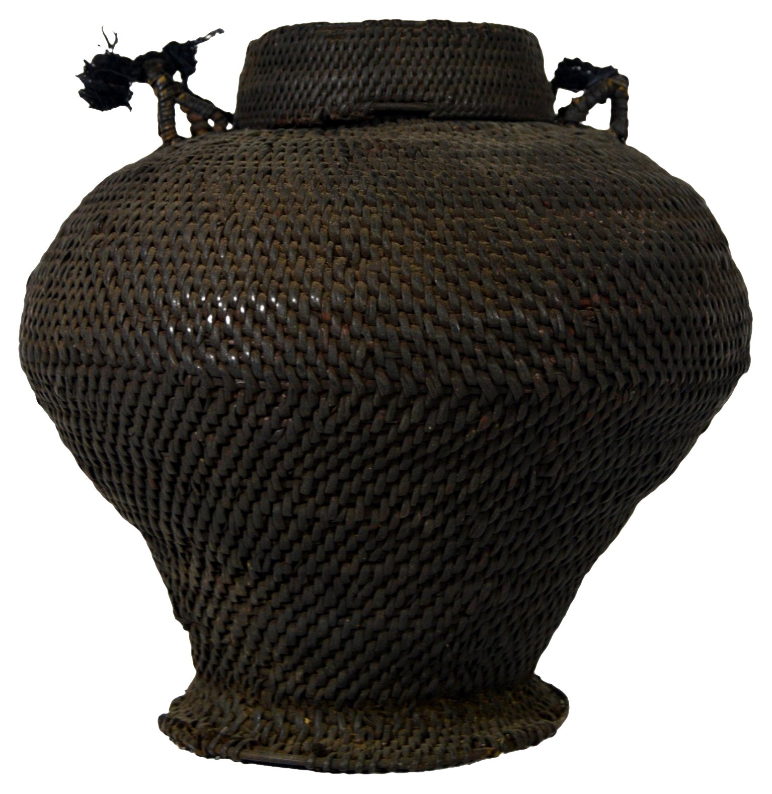 Antique Handwoven Farmer's Basket~P77300090