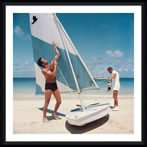 Slim Aarons, Boating in Antigua 1961~P77621623