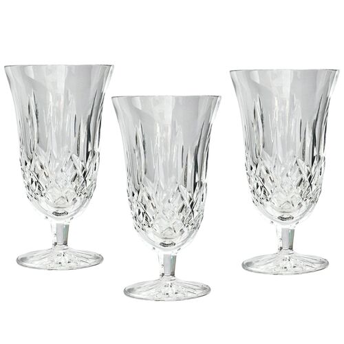 Waterford Lismore Iced Tea Glasses, S/3 Waterford Lismore Iced Tea Glasses, S/3