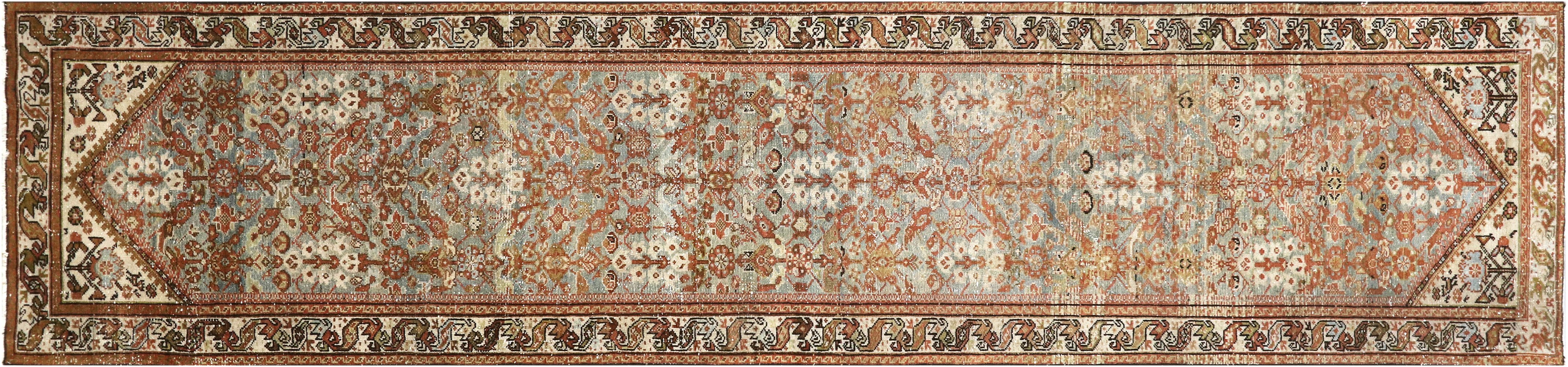3'1"x13'2" 1920s Persian Melayer Rug~P77603137