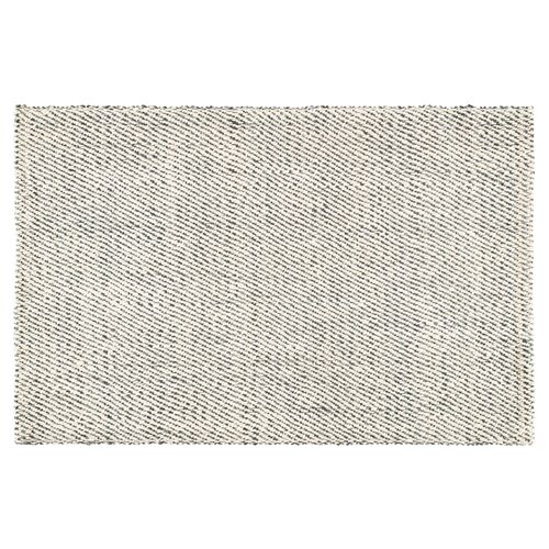 Hassan Jute Rug, White/Gray~P77415169