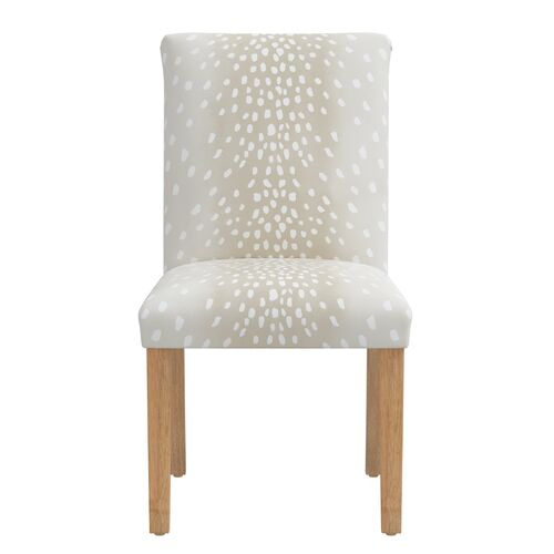 Shannon Side Chair, Fawn Stripe~P77615453