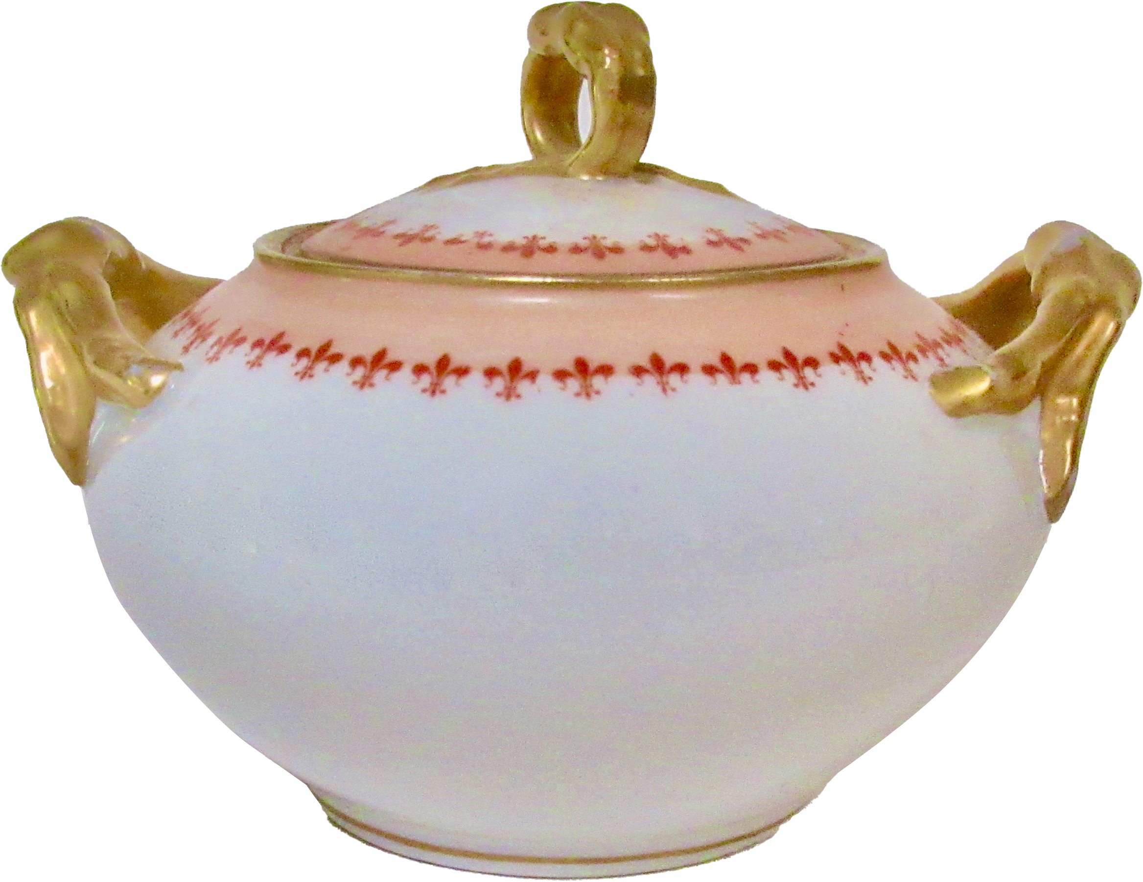 1890s Limoges French Sugar Bowl