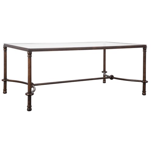 Eulalia Coffee Table, Bronze