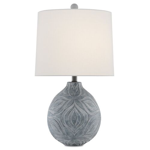 Hadi Table Lamp, Gray Stone/Vanilla~P77594672