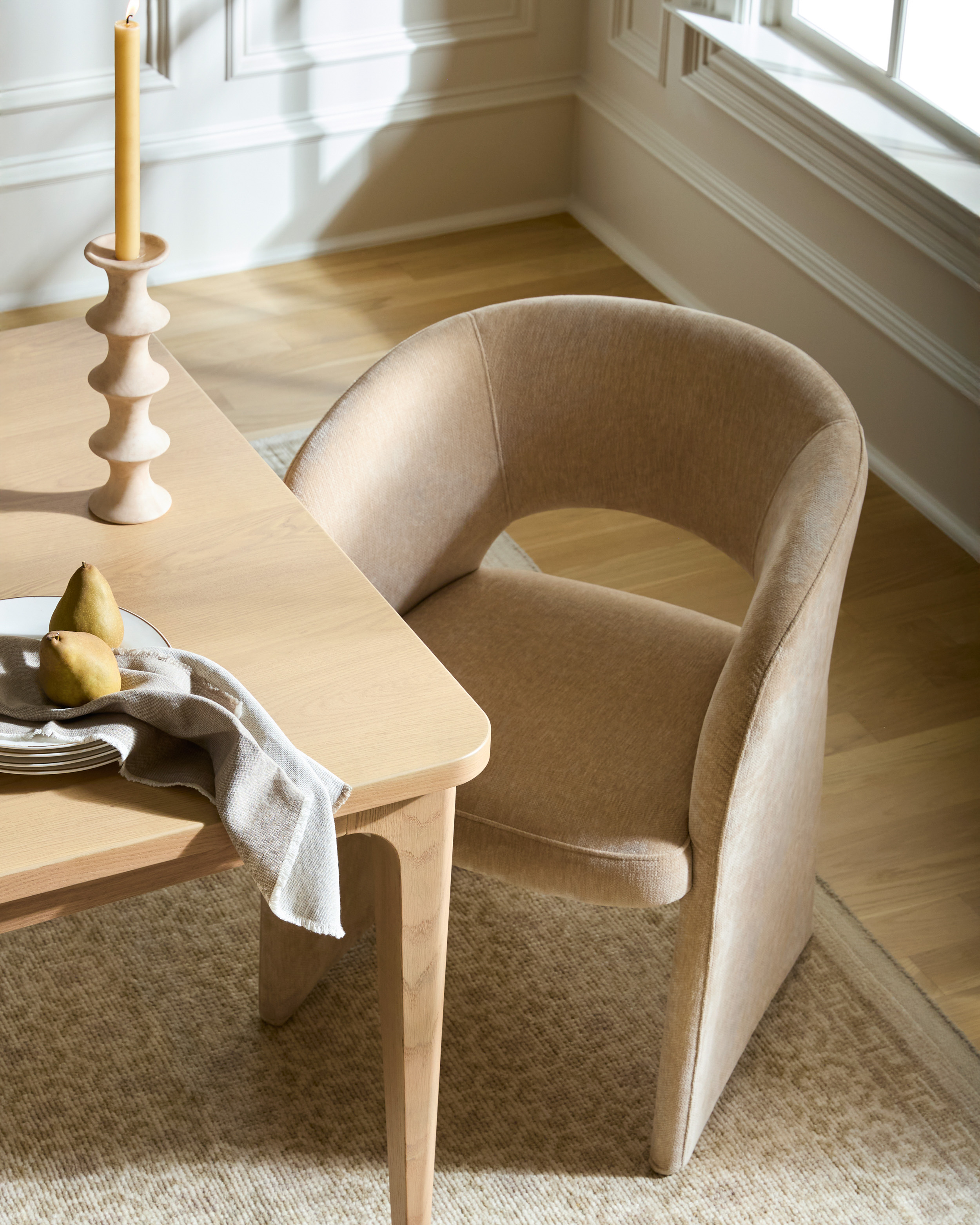 Cannes Water Hyacinth Chair, Natural/Beige | One Kings Lane