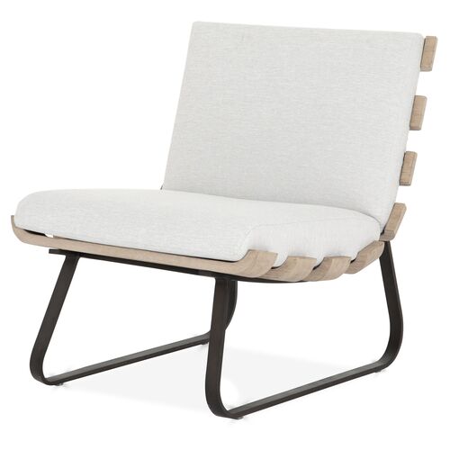 Hugo Outdoor Dining Chair, Stone Gray~P77567076