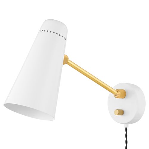 Adelaide Plug-In Wall Sconce