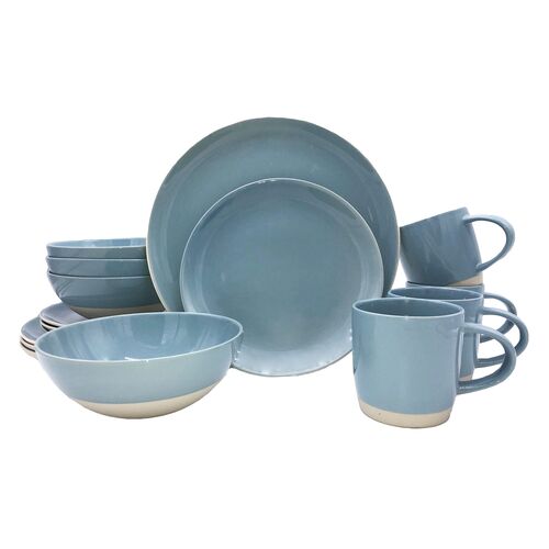 Shell Bisque 16-Piece Place Setting