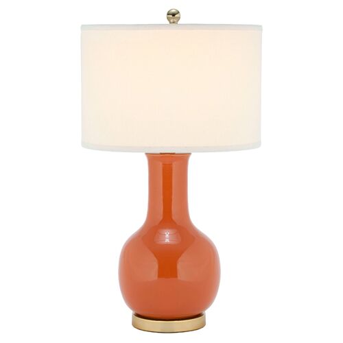 Evelyn Table Lamp, Orange~P40981246