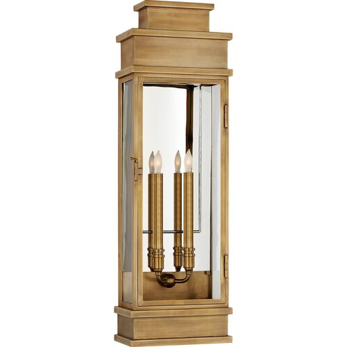 Linear Outdoor Large Wall Lantern Linear Outdoor Large Wall Lantern