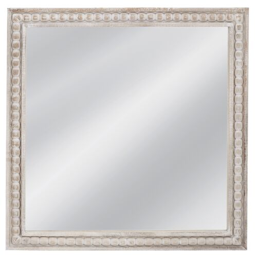 Eldridge Wall Mirror, White Wash