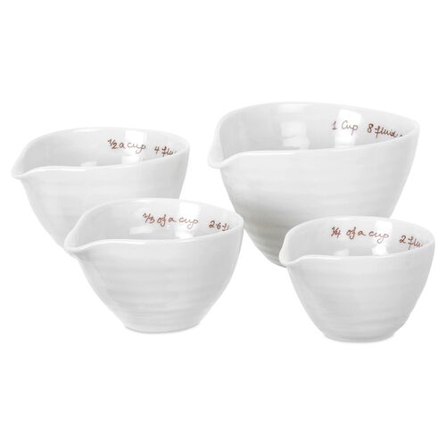 Asst. of 4 Sophie Conran Measuring Cups, White~P18720183