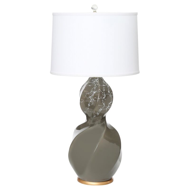 Bel Air Table Lamp, Gray