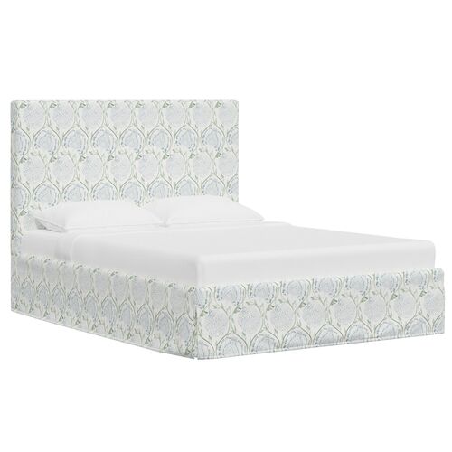 Juliet Slipcover Bed, Ranjit Floral