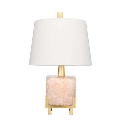 Bijou Quartz Mini Table Lamp, Pink~P77638115
