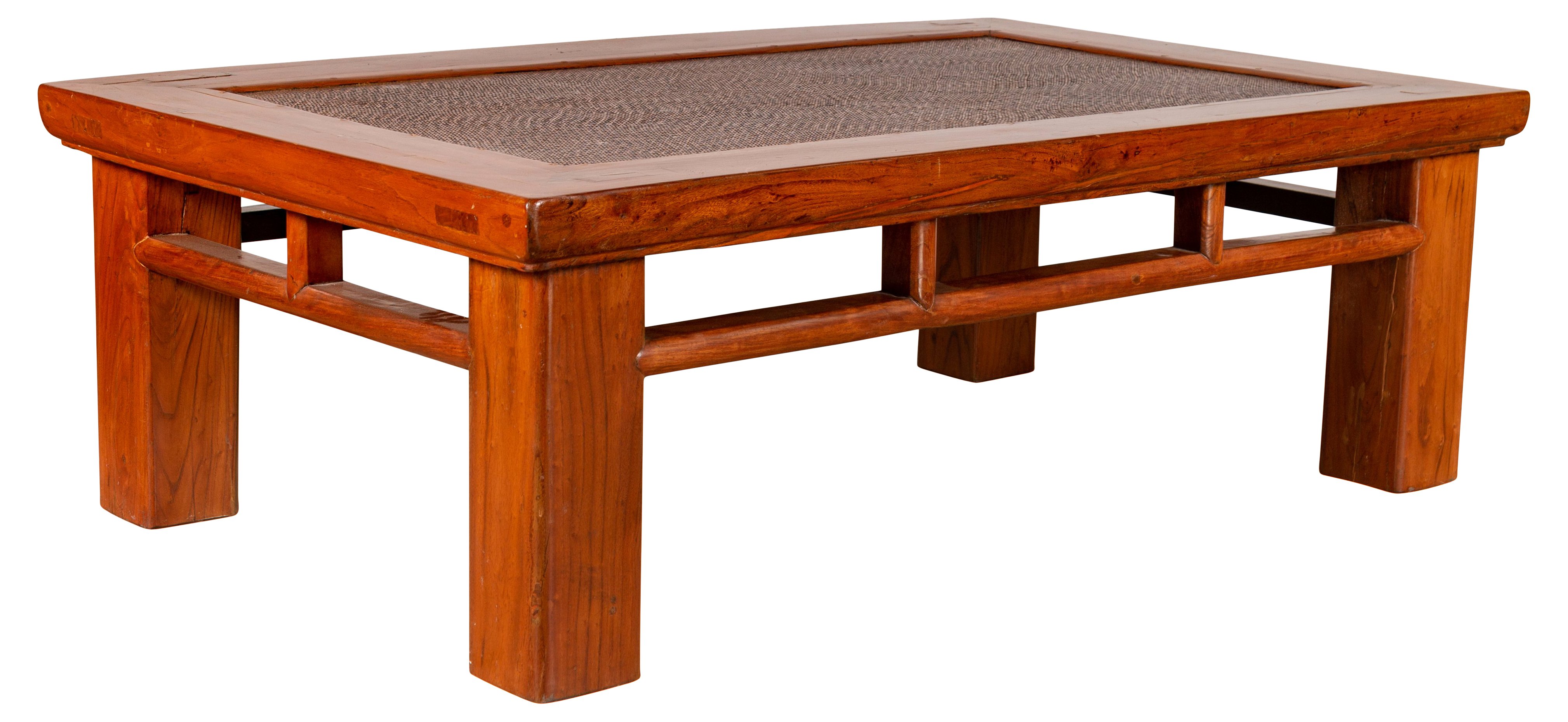 Chinese Square Leg Elm Coffee Table~P77555984