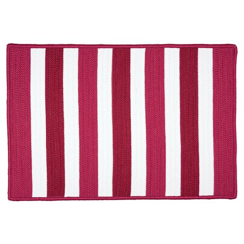 Port Smith Outdoor Rug, Red~P76156082